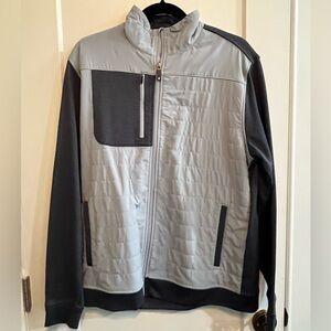 Men's Performance Jacket in Gray and Black